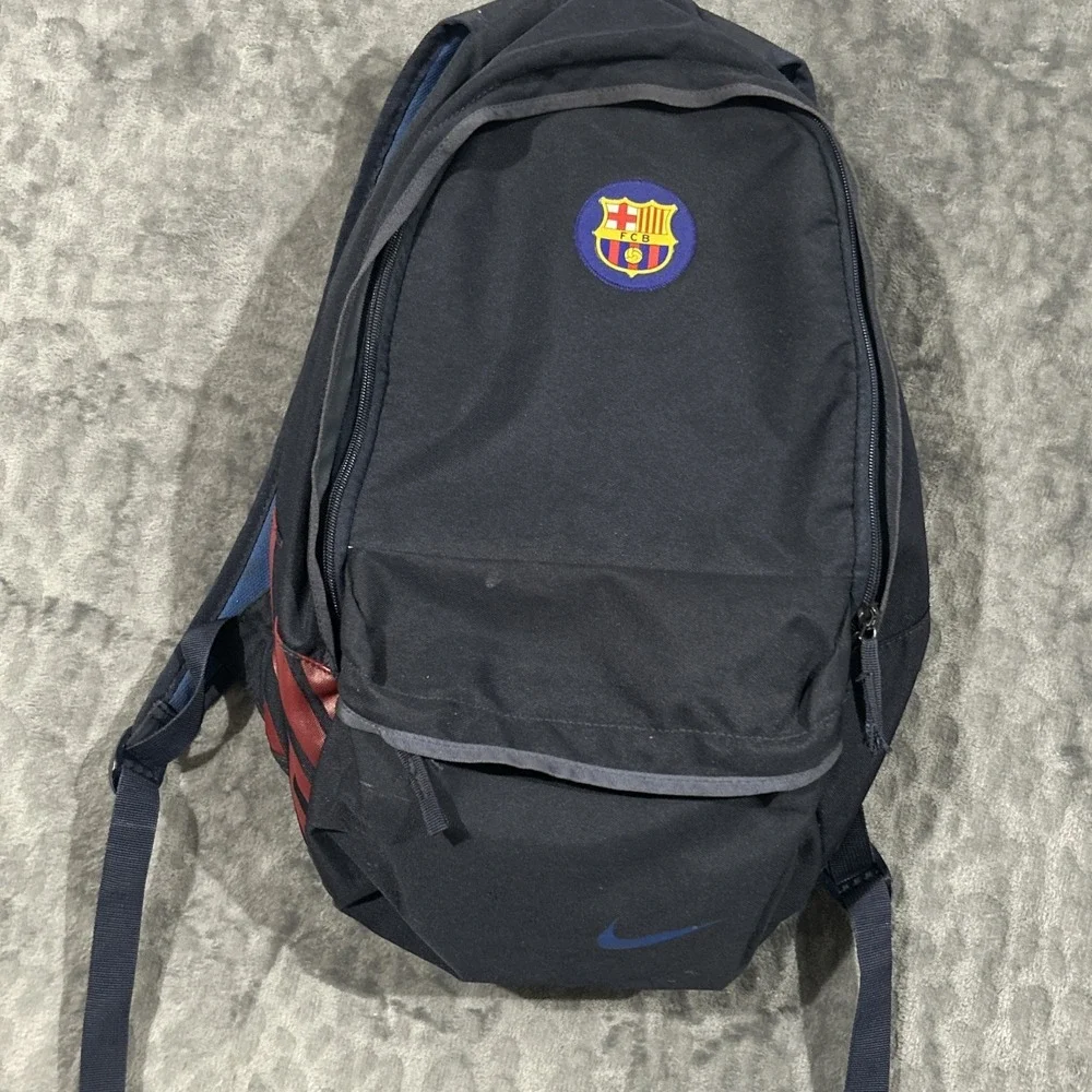 Nike FC Barcelona Backpack Navy Blue